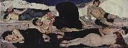 Ferdinand Hodler Night (mk19) USA oil painting reproduction